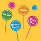 Candy Creek - 9 Fruit Variety Lollipops, No Rootbeer (Bulk 15 Lb. Carton)