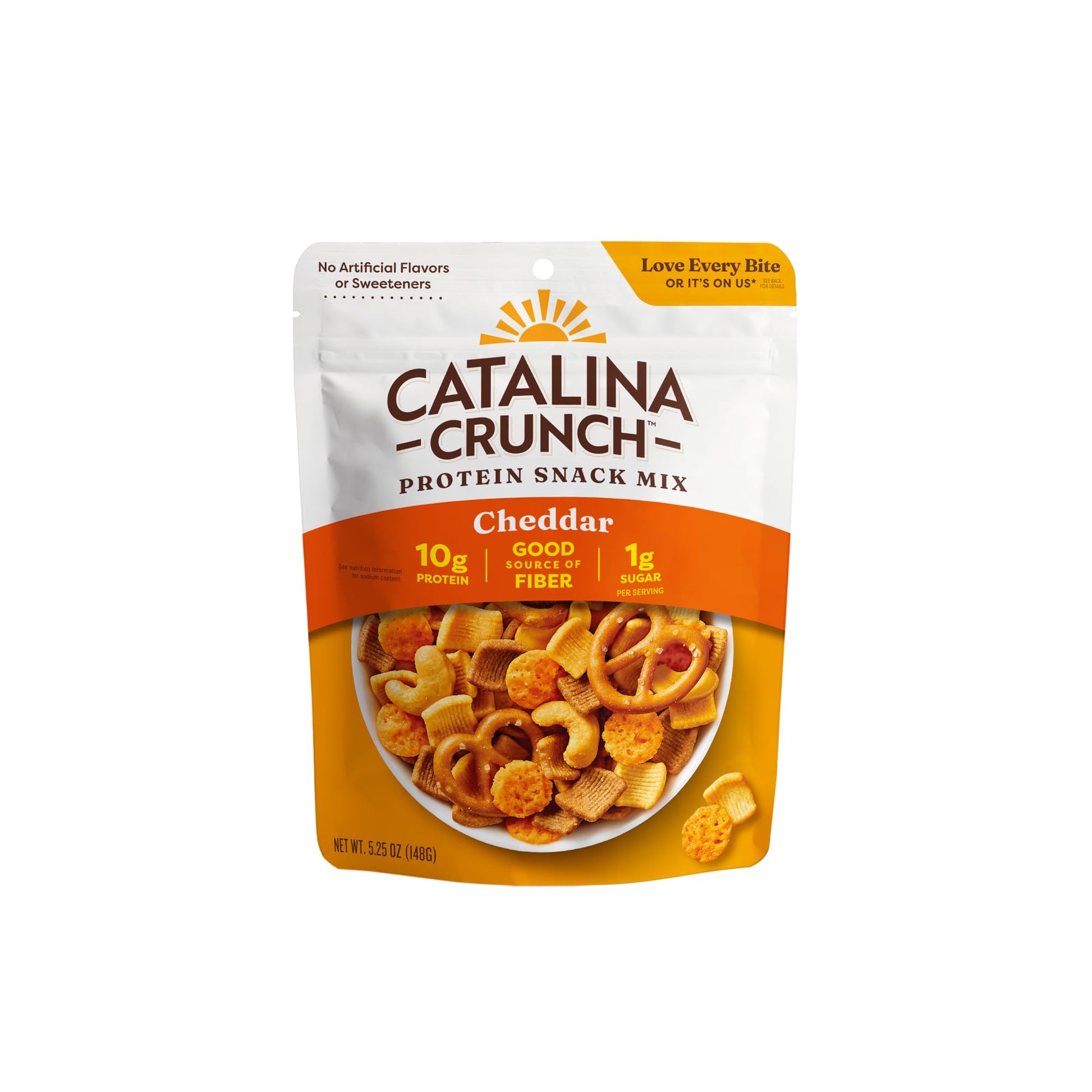 Catalina Crunch Protein Snack Mix With Cheese Crisps - 10G Protein, 1G Sugar Per Serving - Good Source Of Fiber, Keto, Gluten Fr