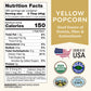 Doudlah Farms Organic Yellow Popcorn Kernels, Gluten-Free, Non-GMO, 25lb Bulk, Pesticide-Free, Chemical-Free