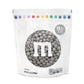 M&MS WORLD Silver Milk Chocolate Candy Bulk - 5lbs Resealable Pack for Party Favors, Candy Bars, Weddings, Graduations, Birthday