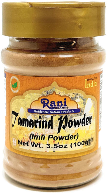 Rani Tamarind Powder (Imli) 3.5oz (100g) PET Jar ~ All Natural| No Added Sugar/Salt | Vegan | Gluten Friendly | Kosher | NON-GMO