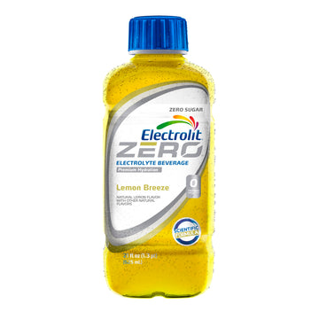 Electrolit Hydration Electrolyte Drinks, Sports Beverages With Electrolytes, Magnesium, Calcium & Potassium, Recovery Drink For Post Workout, 12 Pack (Zero Lemon Breeze)