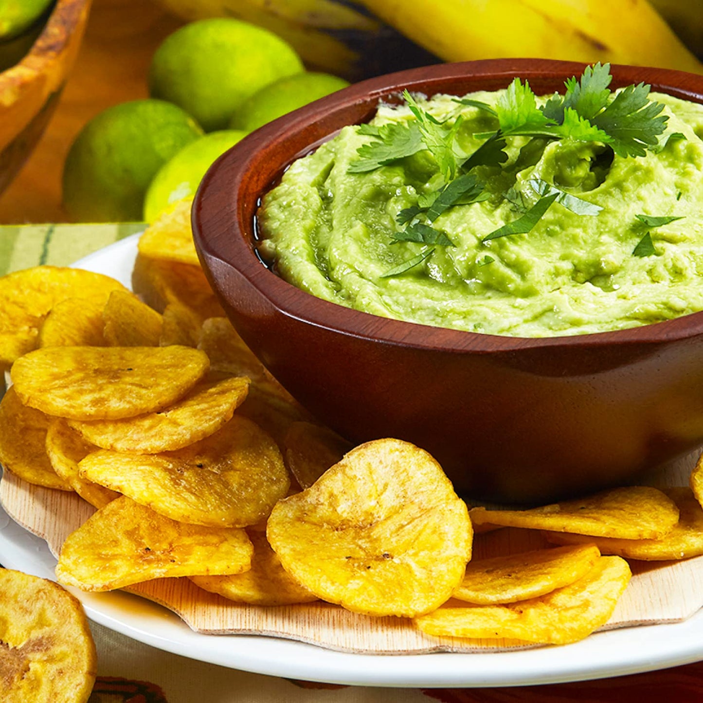 Chifles Original Plantain Chips (22Oz Tub) | 3 Simple Ingredients | Salted & Crunchy, Chip Snack Packs | 30-40% Less Fat Than Tr