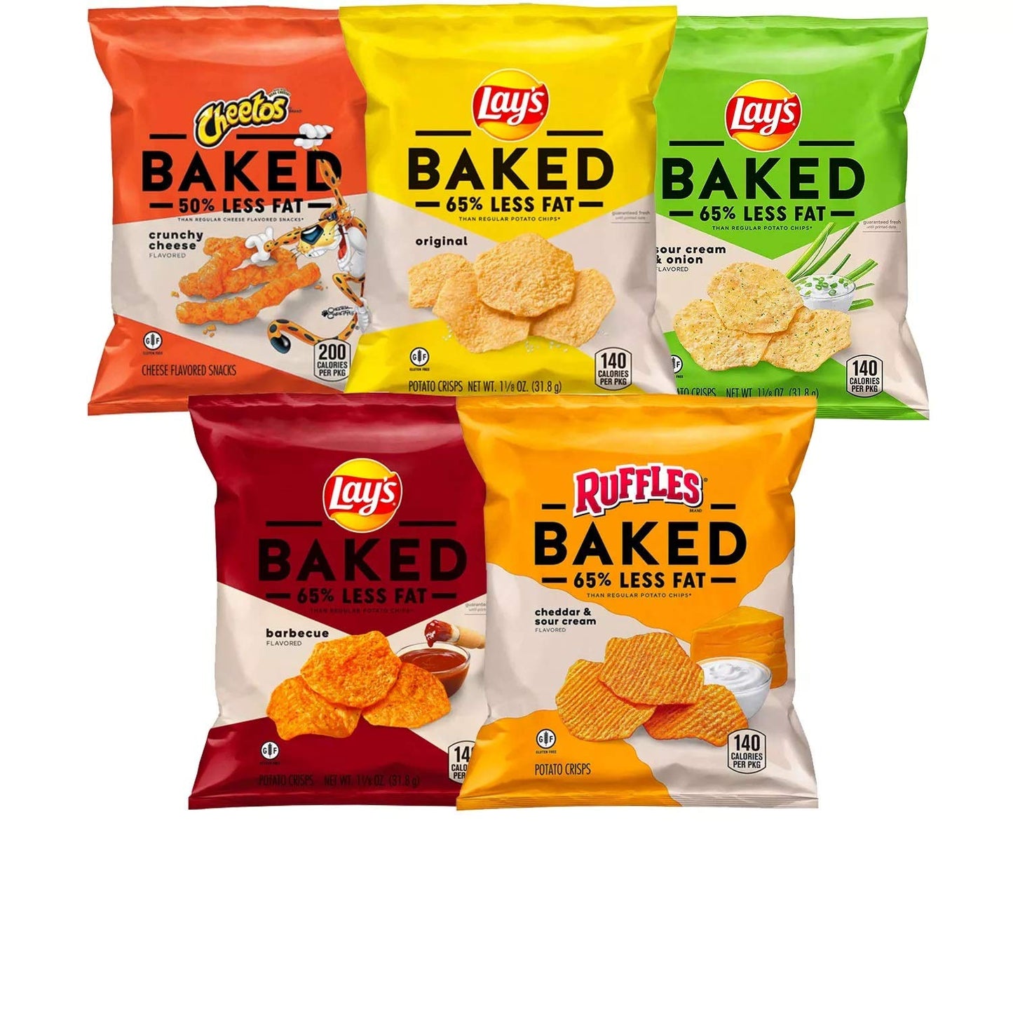 Frito Lay Baked & Popped Mix 30 Piece Variety Pack