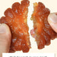 Korean Food Hongsamjin Yakgwa Honey Glazed Donut Cookies – 30 Individually Wrapped Korean Honey Pastry Bites With Red Ginseng – Chewy Traditional Snack & Gift Set