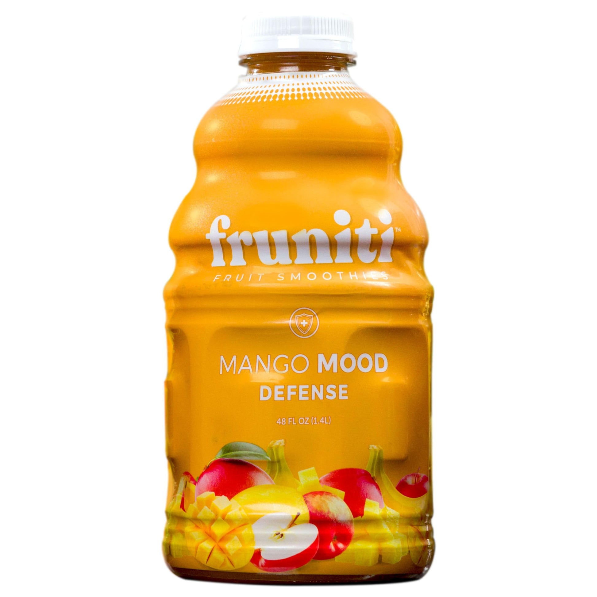 Fruniti Mango Smoothie Mix - Immunity + Antioxidants - No Sugar Added - Vitamin C, Zinc, & Echinacea - Pineapple, Apple, Banana,