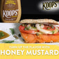 KOOPS Honey Mustard Gourmet Mustard Sauce, Gluten-Free, Kosher, 12 Oz, Pack of 2