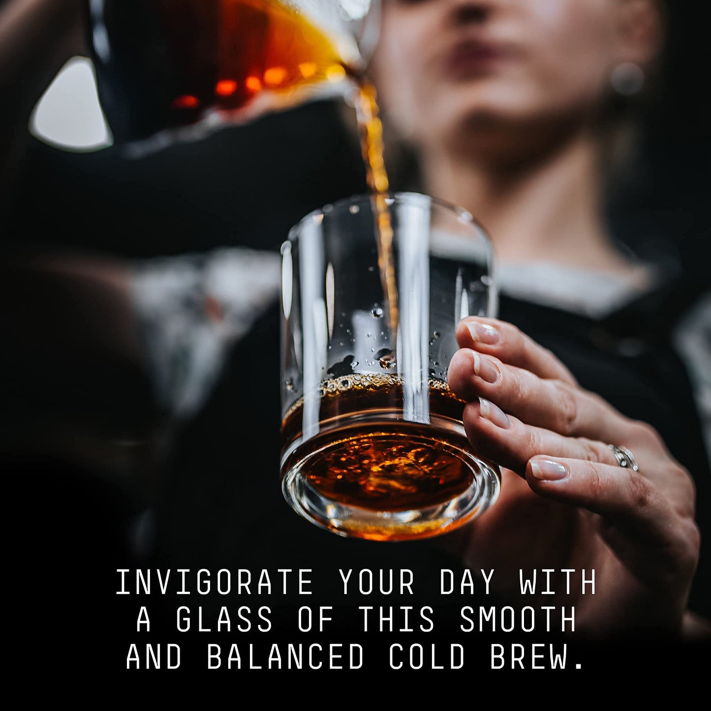 Stone Street Cold Brew Coffee - Low Acid, 100% Arabica, Breakfast Blend, Medium Roast, Coarse Ground, 16 Ounce