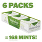 Velamints Sugar Free Mints - Fresh Spearmint, Aspartame-Free, 20g (Pack of 6 Tins)