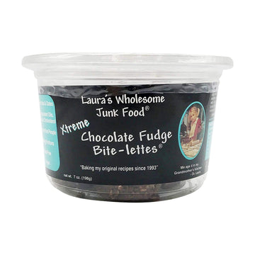 Laura's Wholesome Junk Food Cookie, X-Treme Choc, 7 Ounce (Pack of 6)