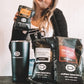 Caramel Vanilla Latte Flavored Coffee, Specialty Arabica Coffee, Medium Roast, 3Lb, Whole Bean