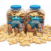 Animal Shaped Sweet Crackers 5 lb Value Pack (2 Boxes) - Crunchy Cookie Snacks for Parties, Lunches & Sharing