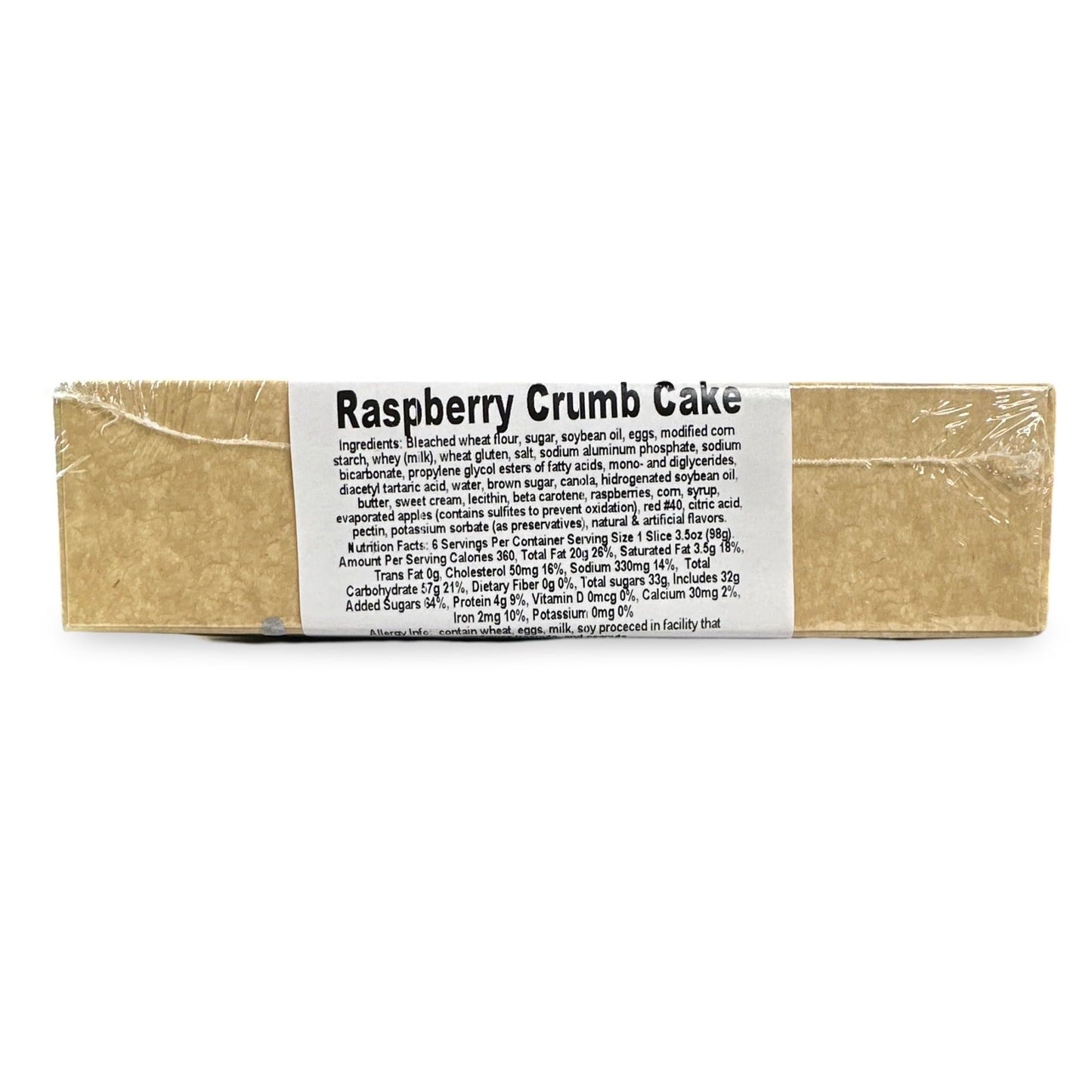 Carlotta'S Bakery Authentic New York Crumb Coffee Cakes (22 Oz, Raspberry)