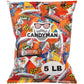 Candyman 5 Pound Gift Box Mix Of Chocolate, Individually Wrapped Assorted Bulk Candy Chocolates Variety Pack, Perfect For Holiday Candies, Chocolate Summer Candy Bulk