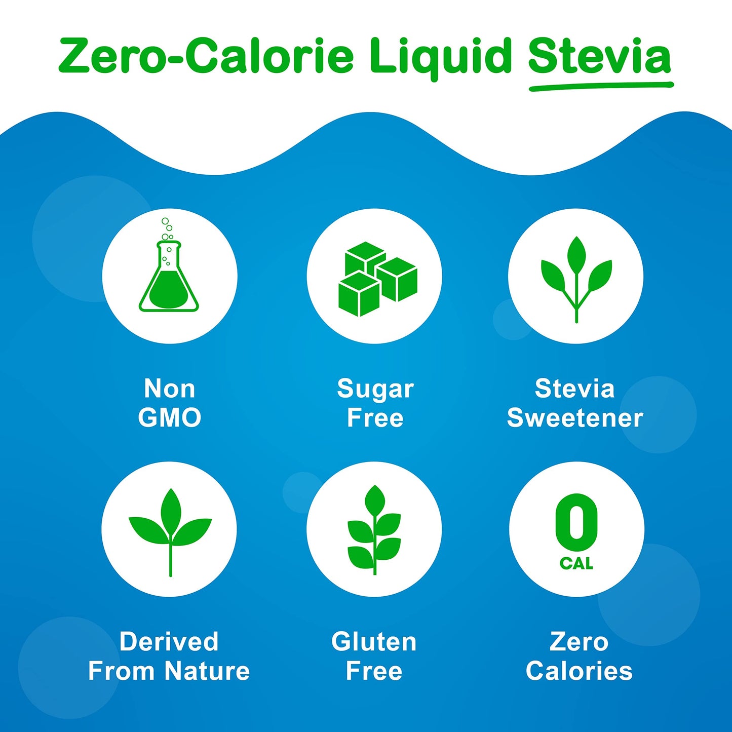 Stevia Water Enhancer Variety Pack - 6 Natural Flavors | For Stevia Lovers | Zero Sugar, Vegan, Keto-Friendly | 1.6 Fl Oz (Pack