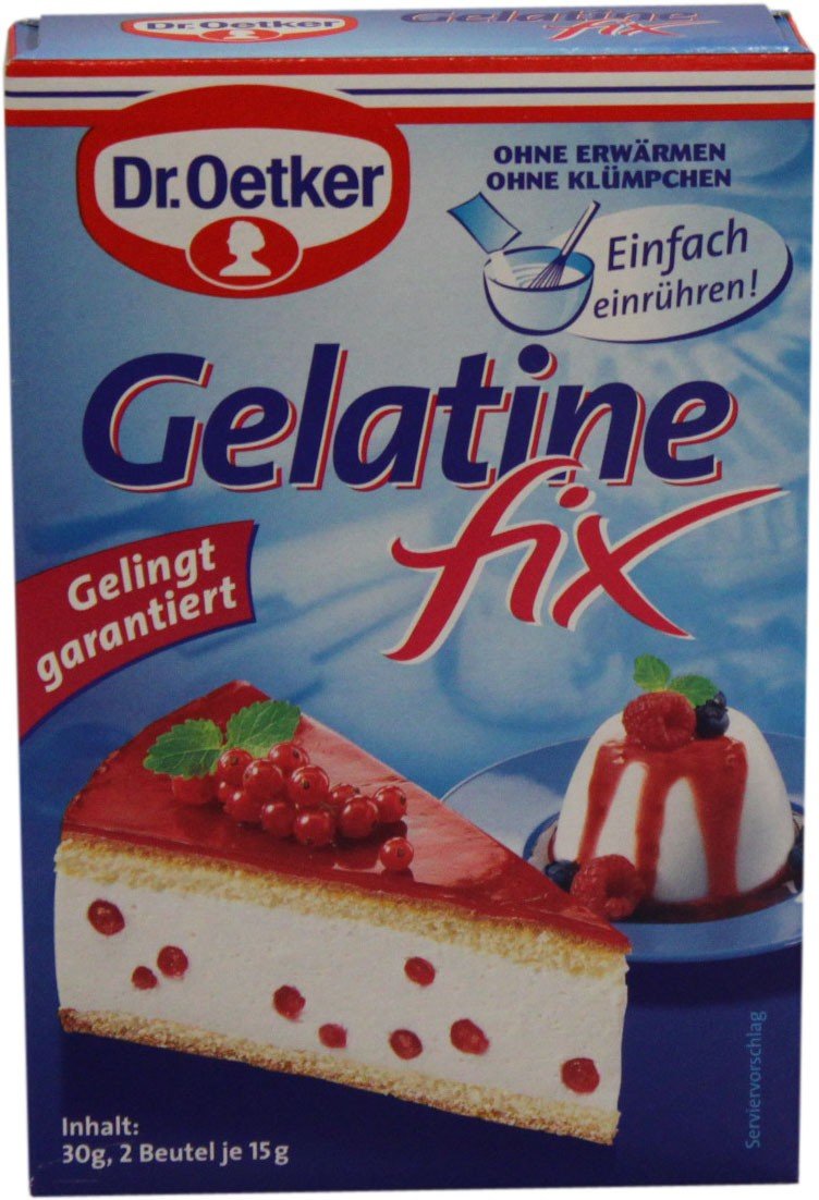 DR OETKER GELATINE FIX 30g