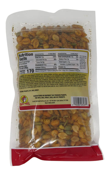 Buc-ees Southwest Trail Mix in a Resealable Bag, Cholesterol Free, One 10 Ounce Bag
