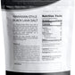 Viva Doria Hawaiian Black Lava Sea Salt, Fine Grain, Lava Salt, 5 lb (2.27 kg)