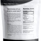 Viva Doria Hawaiian Black Lava Sea Salt Lava Salt Medium grain 5 lb
