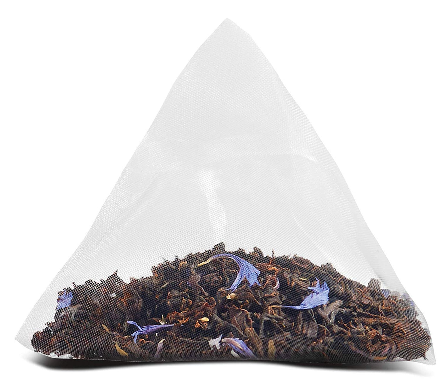 Two Leaves And A Bud Organic Earl Grey Tea Bags, Whole Leaf Caffeinated Black Tea In Compostable Sachets, Caffeinated Black Tea
