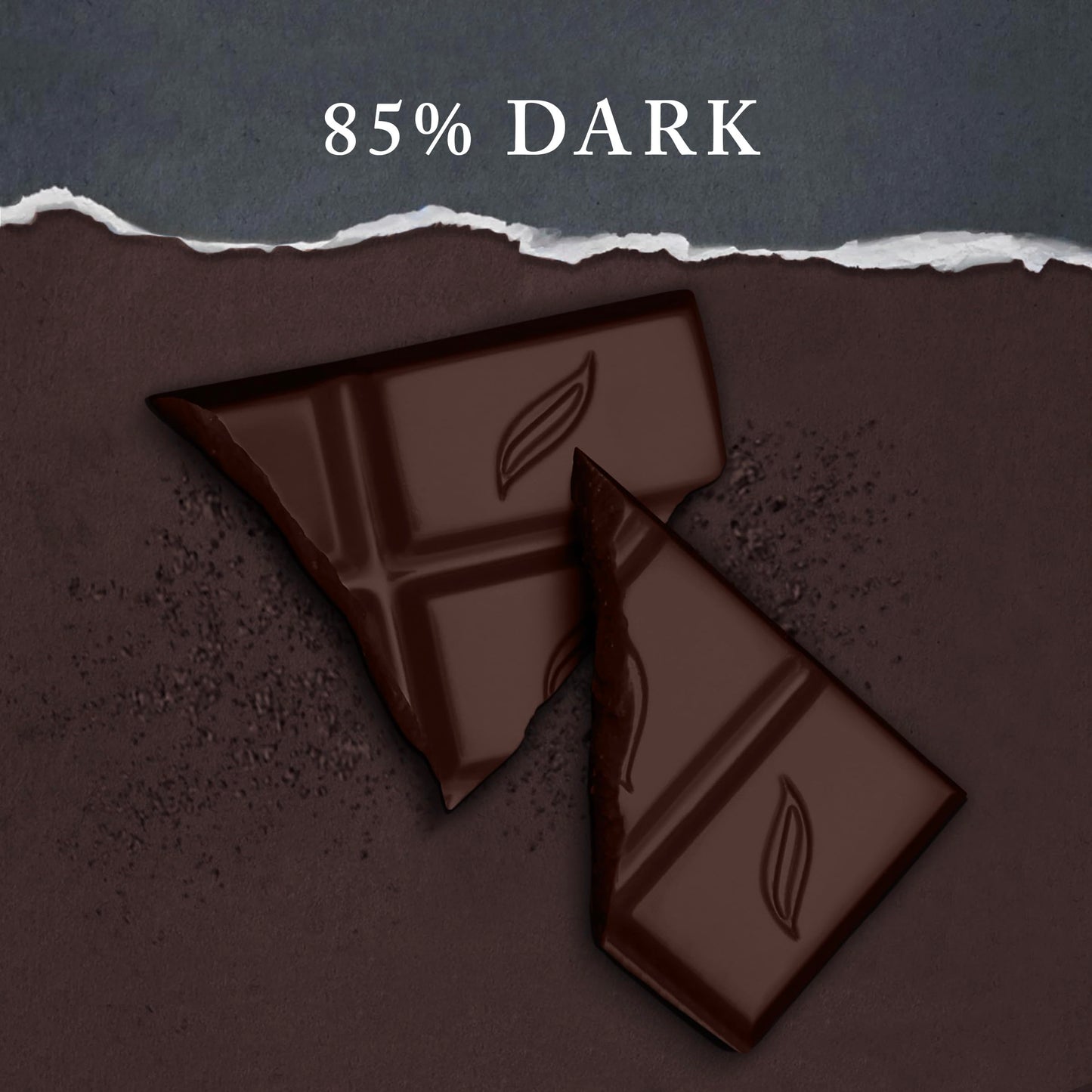 Green & Blacks Organic Dark Chocolate Bar, 85% Cacao, 3.17 oz, Pack of 10
