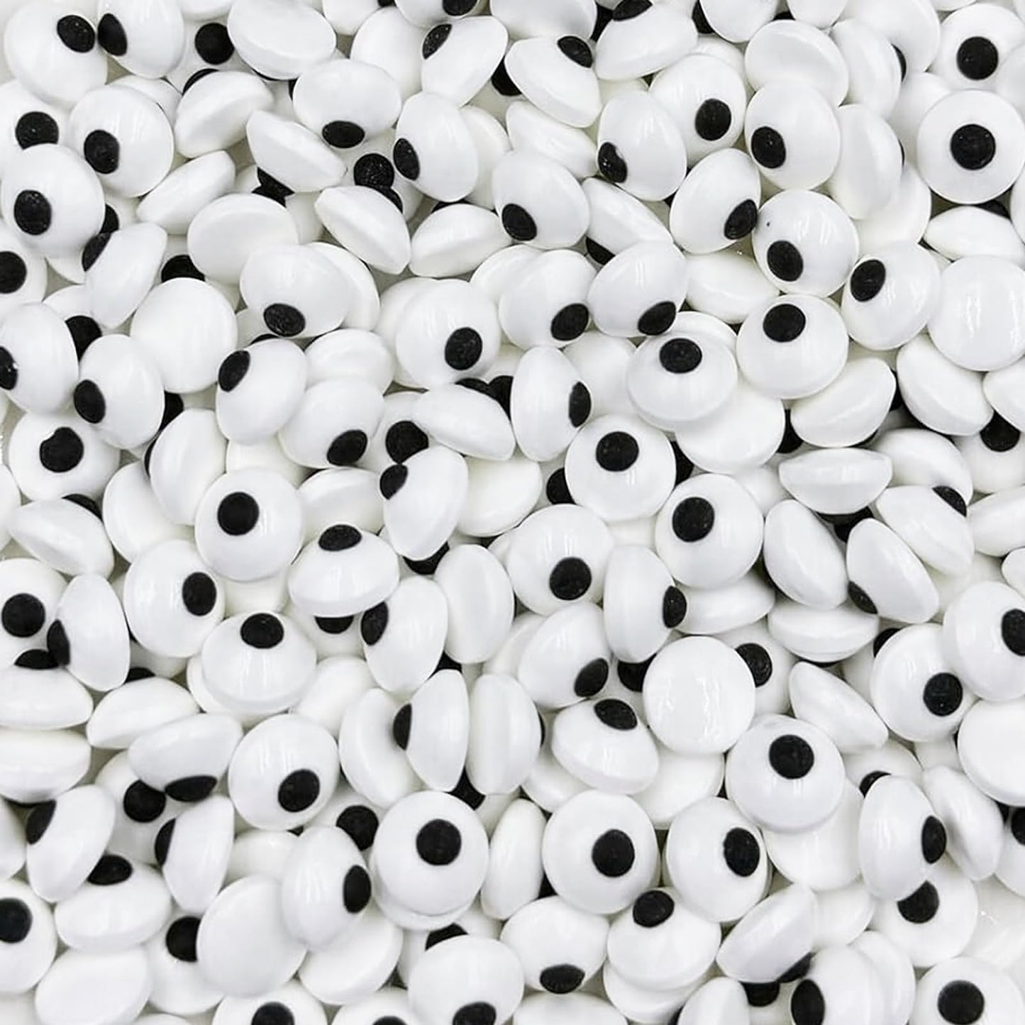 Weraru Candy Eyeballs - Small Eyeball Sweets for Cake Cupcake Toppers, 4.2 Ounce, Birthday Party Supplies