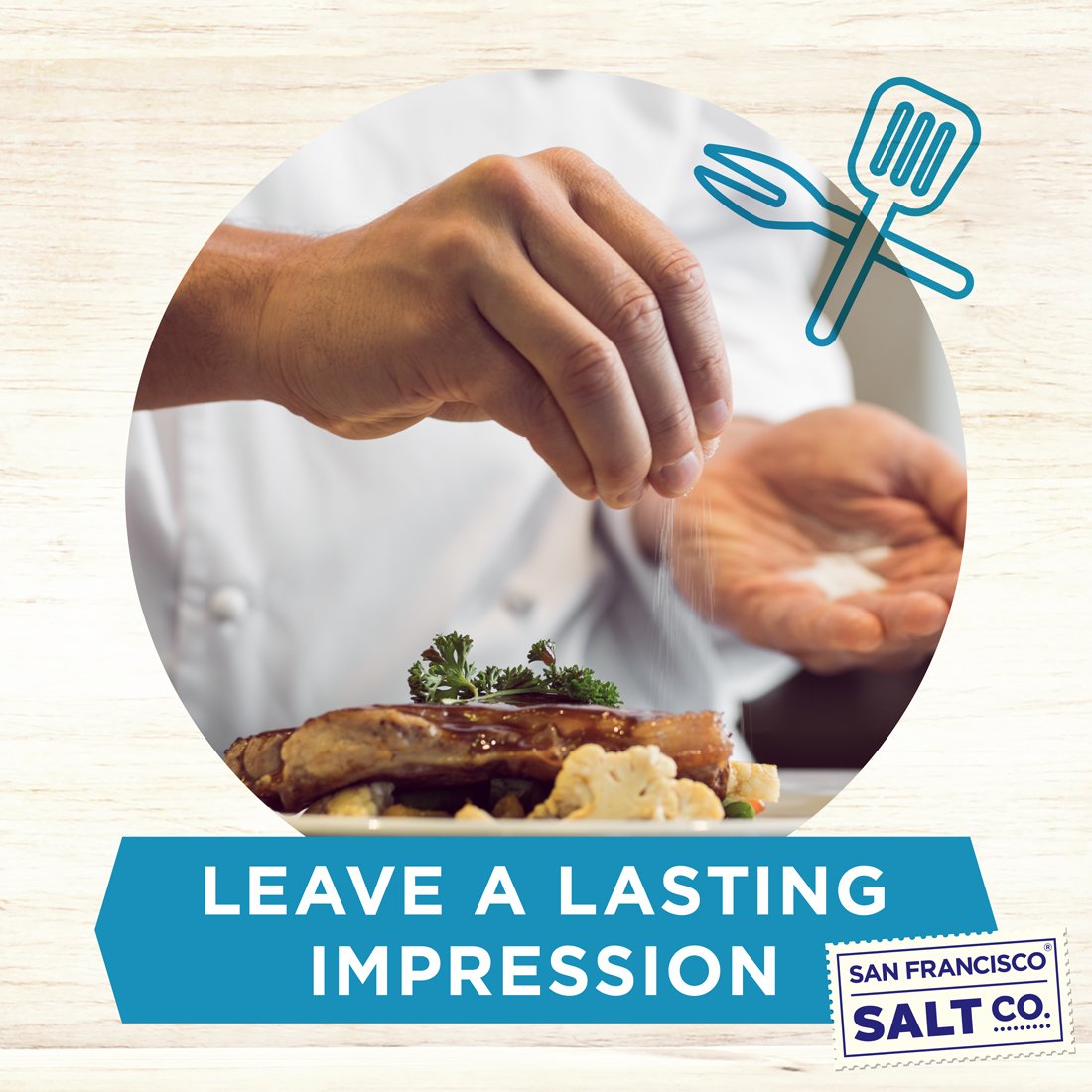 San Francisco Salt Company Pacific Ocean Gourmet Sea Salt - Fine Grain - 2 lbs.