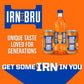 IRN-BRU Original Scottish Sparkling Soda, Citrus Flavored, 16.9 fl oz Bottles, Pack of 12, Rich Brown