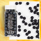 Bayep Edible Pearls For Cake Decorating 10Mm Black Sprinkles For Cookies, Baking, Ice Cream, Cupcake Topper Pearl Sprinkles Perf