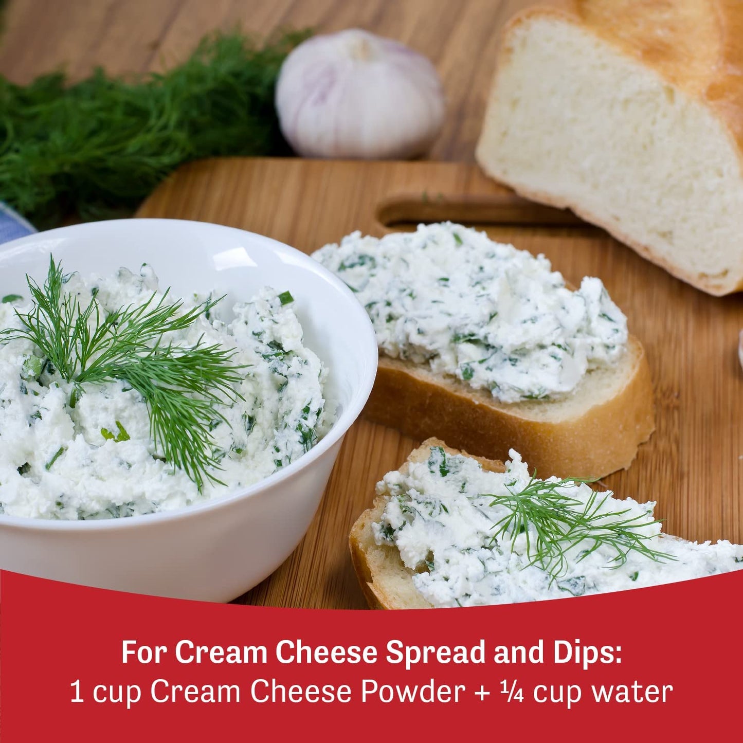 Judees Cream Cheese Powder - 100% Non-GMO, Keto-Friendly, Gluten-Free - 5 lb