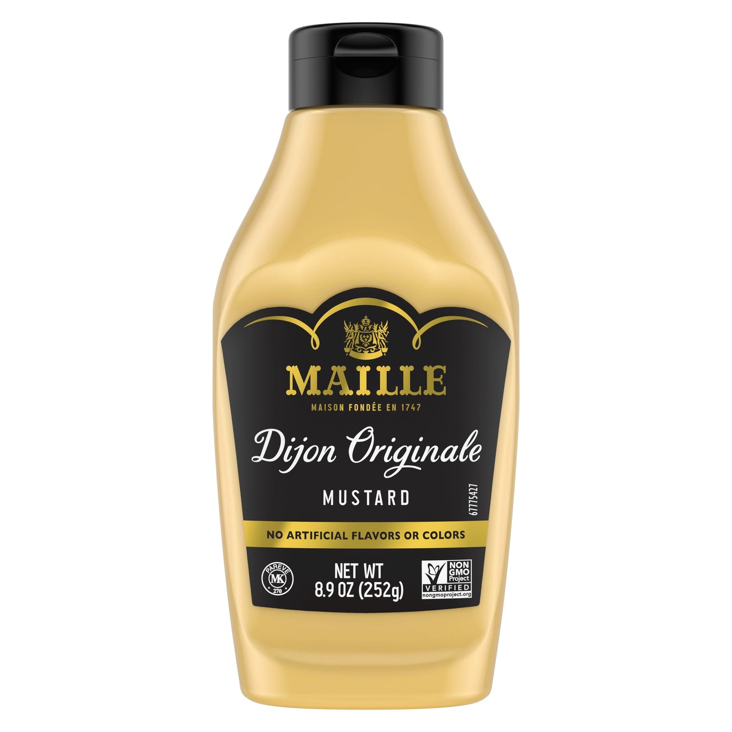 Maille - Mustard Original Dijon Squeeze - Case of 6 - 8.9 FZ (6x8.9 FZ)