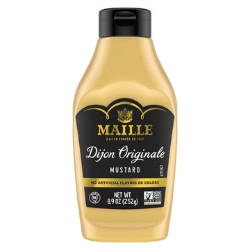Maille - Mustard Original Dijon Squeeze - Case of 6 - 8.9 FZ (6x8.9 FZ)