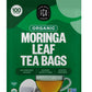 FGO Organic Moringa Tea Bags | Eco-Conscious Kraft Bag | 100 Count | Raw from India