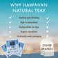 HAWAIIAN NATURAL T·E·A Organic Maui Lavender Earl Grey Tea Bags - Premium Black Tea, Antioxidant Rich, 20 Count