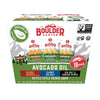 Boulder Canyon Avocado Oil Kettle Style Potato Chips Variety Pack, 18 Count - Gluten-Free, Non-GMO, Hickory Barbecue, Classic Se