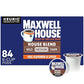Maxwell House House Blend Medium Roast K-Cup Coffee Pods, 84 Ct Box