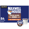 Maxwell House House Blend Medium Roast K-Cup Coffee Pods, 84 Ct Box