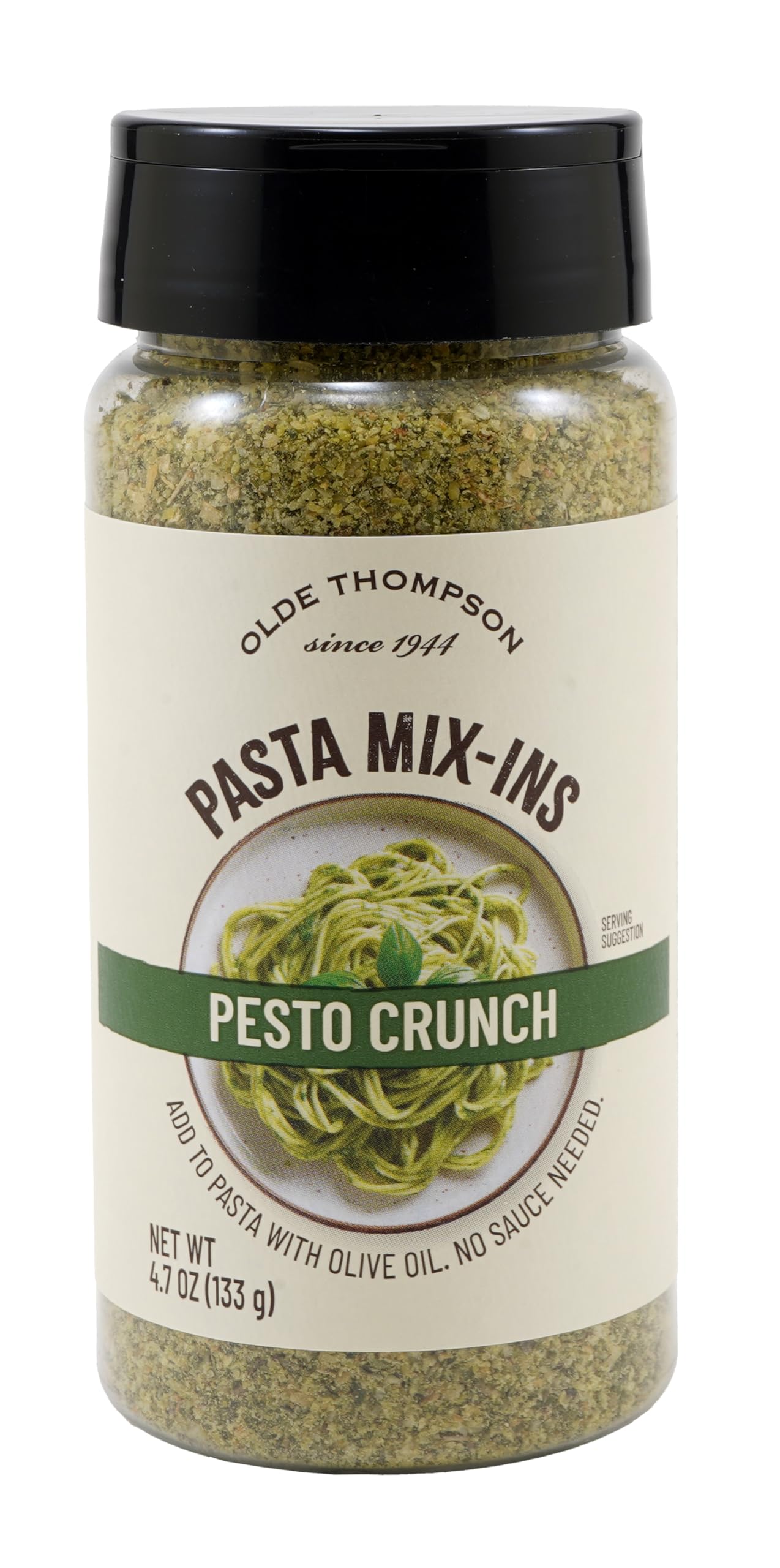 Olde Thompson Pasta Mix-Ins: Pesto Crunch, Add to Pasta with Olive Oil, No Sauce Needed, 4.7 Ounce (Pack of 1)
