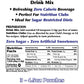 Gramzero Pomegranate Zero Calorie Sugar Free Drink Mix, Great For Nutrition Club Loaded Teas, Stevia Sweetened