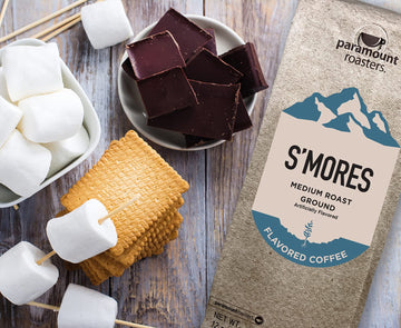Paramount Roasters, S'Mores Flavored Ground Coffee, 1-12 Ounce Bag Medium Roast (Paramount Coffee Company)