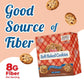 Choczero Gluten-Free Soft Baked Chocolate Chip Cookies, Low Carb, High Fiber, Keto Friendly Cookies (1 Box, 9Oz)