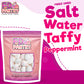 Freeze Dried Candy - Freeze Dried Salt Water Peppermint Taffy Treats (Peppermint 2.75 Oz)