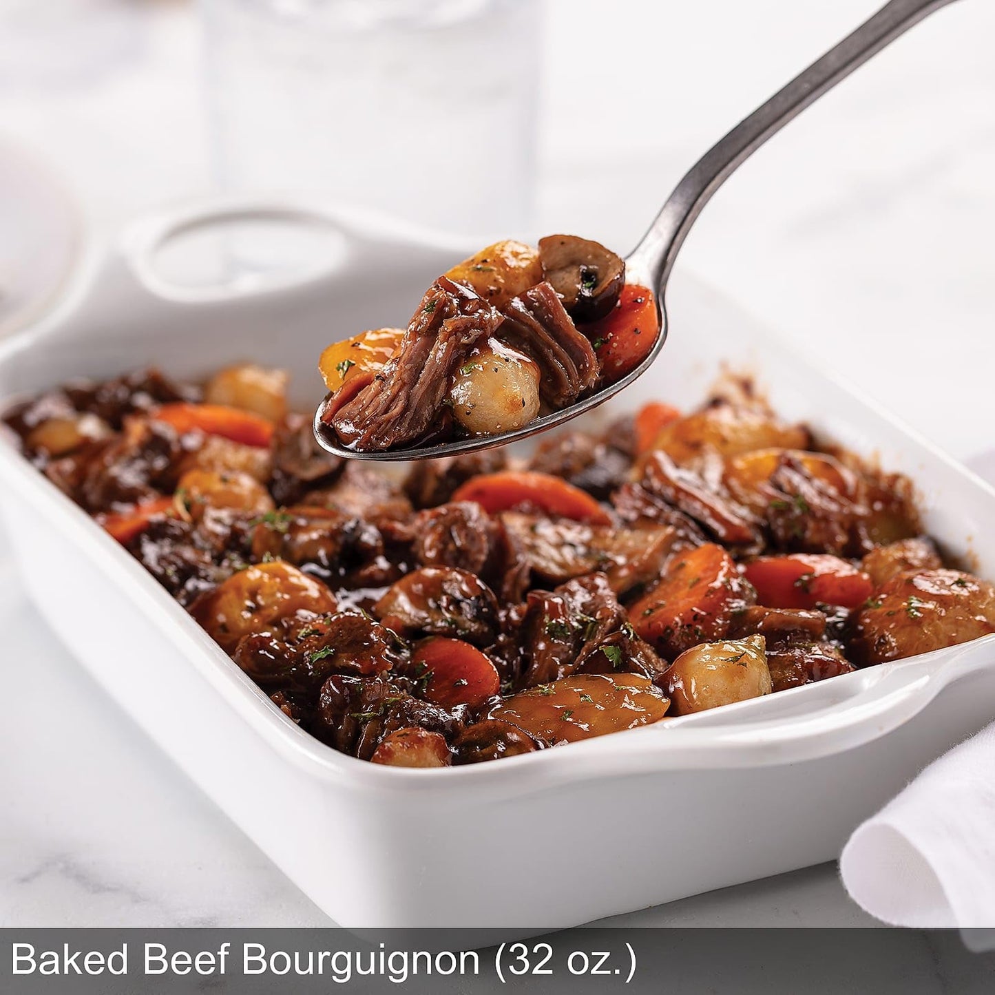 Omaha Steaks Homestyle Comfort Classics (Baked Short Rib Mac & Cheese, Baked Beef Bourguignon, Manicotti With Braised Beef Ragu,