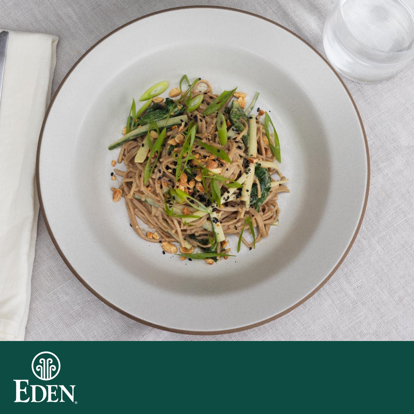 Eden 100% Buckwheat Soba Pasta, 8 oz (3-Pack)