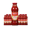 Mutti Tomato Puree (Passata), 24.5 oz. | 12 Pack | Italys #1 Brand of Tomatoes | Fresh Taste  for Cooking  |  Canned Tomatoes | 