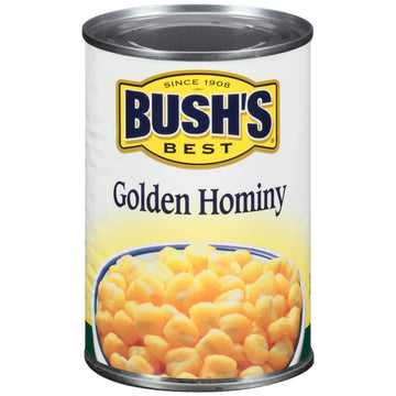 BushS Best Baked Beans  Golden Hominy  15.5 Oz (Pack Of 12)