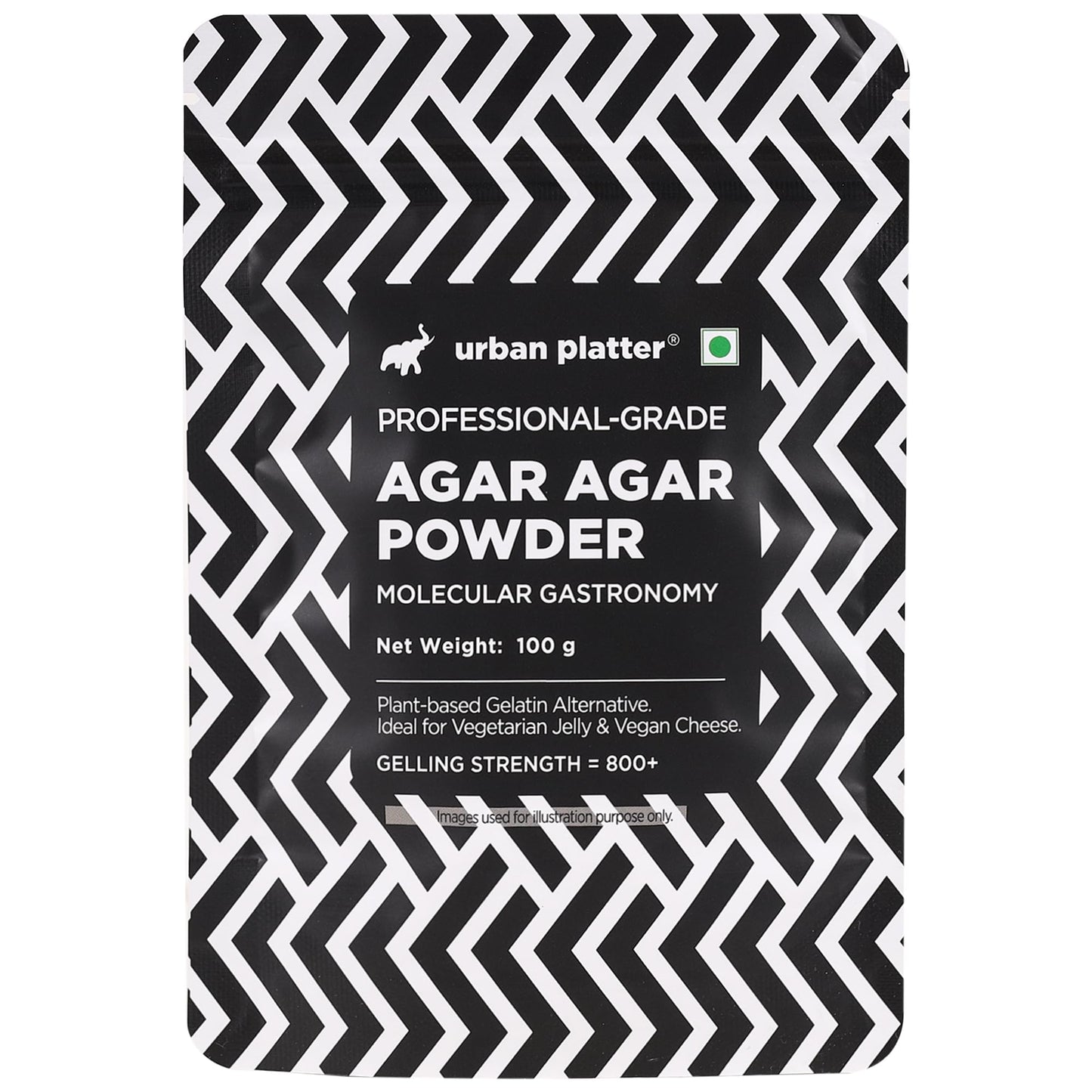 Urban Platter Agar Agar Powder, 100g (Vegetarian Gelatin Alternative | Plant-Based Product | Perfect for Making Jelly)