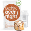 Oats Overnight Cinnamon Roll Vegan Breakfast Shake, 20g Protein, Gluten Free, 8 Pack + BlenderBottle