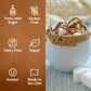 Syruvia Smores Syrup - Smores Coffee Syrup Flavor, 25.4 Fl Oz, Kosher, Gluten Free, Perfect For Coffee, Drinks, Soda, Desserts,