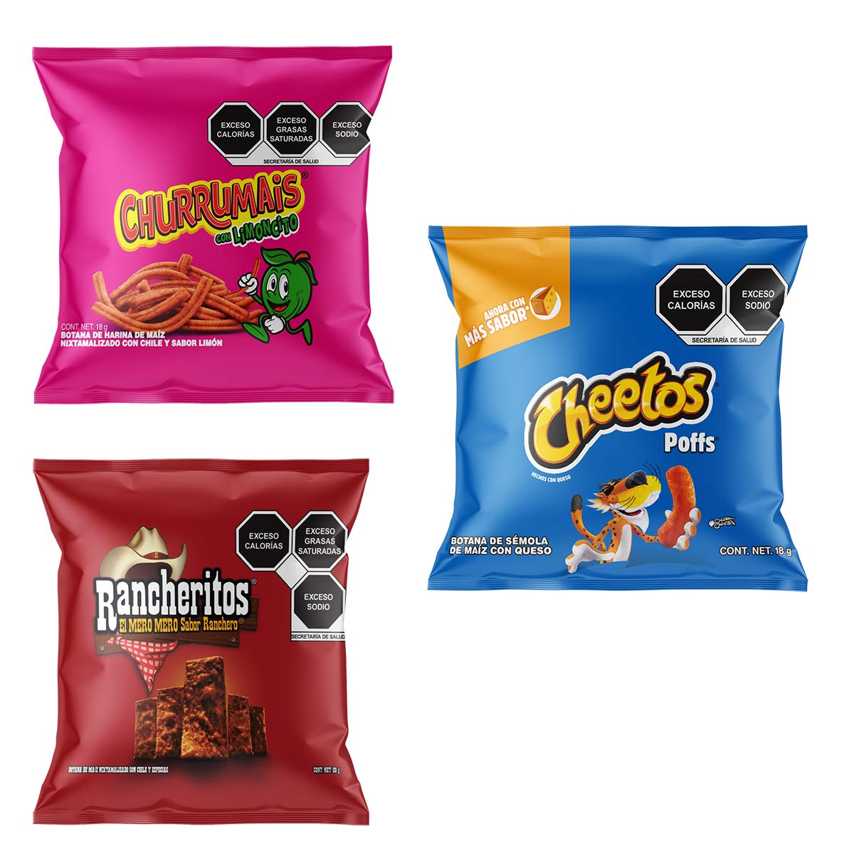 Sabritas - Sabritas Minis Assorted Snack Chips - 50 Pieces